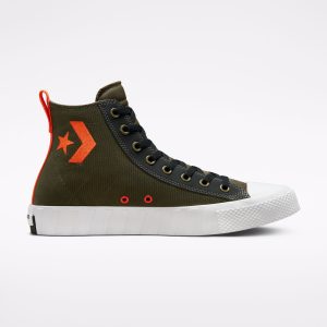Converse Street Utility UNT1TL3D Cargo Khaki/bold Mandarin (170996C)
