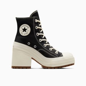Converse Chuck 70 De Luxe Heel Zwart/egret/egret