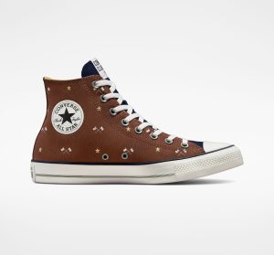 Converse Chuck Taylor All Star Clubhouse Red Oak/egret/trailhead Gold