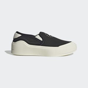 adidas adidas by Stella McCartney Court Slip-On Core Black / Off White / Cloud White (HP2772)