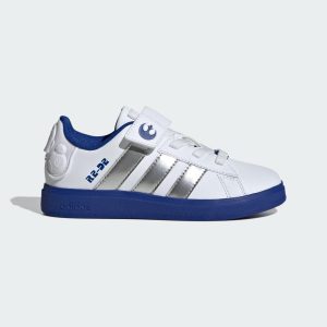 Adidas adidas x Star Wars Grand Court 2.0 Cloud White / Silver Metallic / Royal Blue (IH1136)