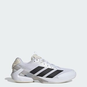 Adidas Adizero Ubersonic 5 Tennisschoenen Cloud White / Core Black / Silver Metallic (IE1376)