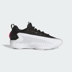 Adidas Anthony Edwards 1 Low Sportschoenen Cloud White / Core Black / Lucid Red (JQ6140)