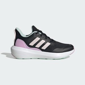 Adidas Fortarun 3.0 Kids Core Black / Clear Pink / Bliss Lilac (JI2180)
