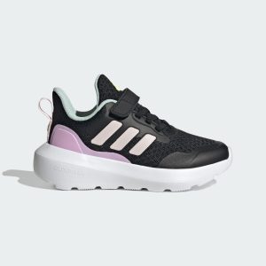 Adidas Fortarun 3 Kids Core Black / Clear Pink / Bliss Lilac (JI2192)
