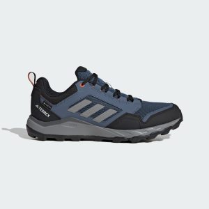 Adidas Tracerocker 2.0 GORE-TEX Trail Running Olive Strata / Charcoal Solid Grey / Semi Impact Orange (JI1305)