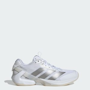 Adidas adizero Ubersonic 5 Tennis Cloud White / Silver Metallic / Cloud White (IH8103)