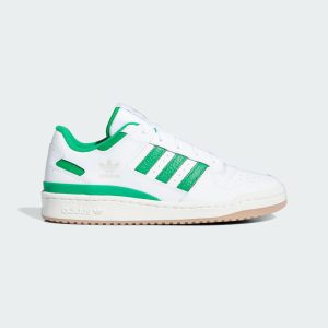 Adidas Forum Low CL Cloud White / Green / Cloud White (IH7820)