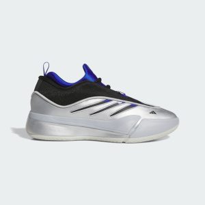 Adidas Dame 9 Silver Metallic / Core Black / Lucid Blue (JH6633)
