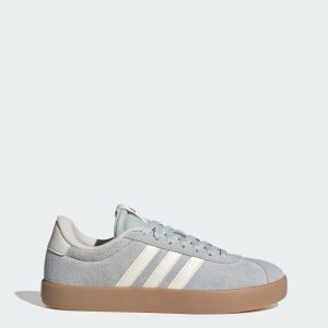 Adidas VL Court 3.0 Wonder Silver / Off White / Gum (JP7539)