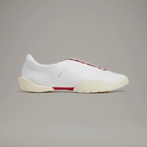 Adidas Y-3 Regu Mary Jane Core White / Cream White / Better Scarlet (JS1114)