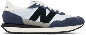 New Balance Indigo & Blue 237V1 Sneakers (MS237RA)