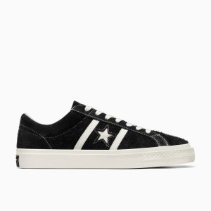 Converse One Star Academy Pro Suede Black/Egret/Egret (A06426C)