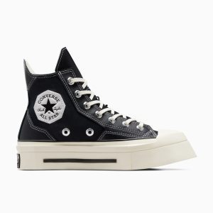 Converse Chuck 70 De Luxe Squared Black/Black/Egret (A06435C)