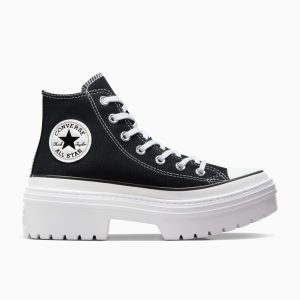 Converse Chuck Taylor All Star Lugged Heel Platform Black/White/Egret (A08258C)