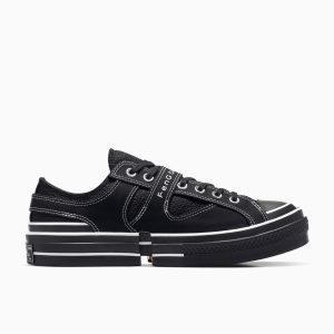 Converse x Feng Chen Wang 2-in-1 Chuck 70 Black/Black/Egret (A08858C)