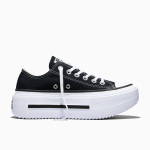 Converse Chuck Taylor All Star Lift Double Stack Platform Black/White/Black (A15490C)