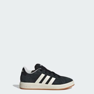 Adidas Grand Court 00s Kids Core Black / Off White / Gum (JH6178)