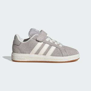 Adidas Grand Court 00s Kids Grey Two / Off White / Gum (JP5897)