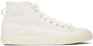 adidas Nizza High Top Cloud White / Cloud White / Cloud White (H01110)