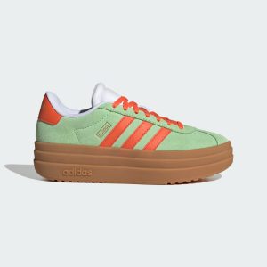 Adidas VL Court Bold Lifestyle Kids Semi Green Spark / Semi Impact Orange / Cloud White (JQ4557)