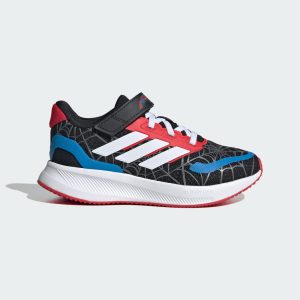 Adidas adidas Marvel Spider-man Runfalcon Kids Core Black / Cloud White / Pure Ruby (JR5660)