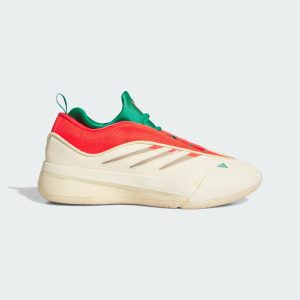 Adidas Dame 9 Warm Vanilla / Lucid Red / Warm Sandstone (JH6627)