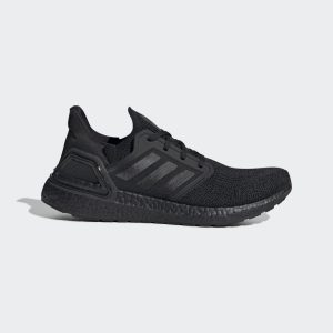 Adidas Ultraboost 20 Core Black / Core Black / Solar Red (EG0691)