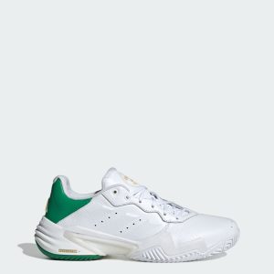 Adidas Barricade 13 Leren Tennisschoenen White / Cloud White / Cloud White (JP7237)