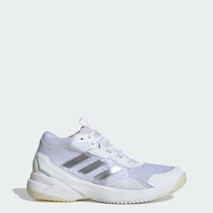 Adidas Crazyflight 6 Mid Indoor Cloud White / Silver Metallic / Core Black (HP7030)