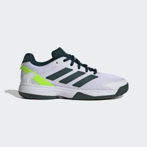 Adidas Ubersonic Tennis Kids Pure Teal / Silver Metallic / Lucid Lemon (JH5122)