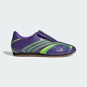 Adidas Taekwondo F50 Purple Rush / Lucid Lemon / Royal Blue (JR6025)