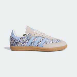 Adidas Samba OG x Liberty London Kids Blue / Off White / Gum (JP8080)