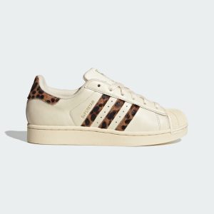 Adidas SUPERSTAR II SNEAKERS Cream White / Preloved Brown / Gold Metallic (HQ2696)