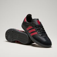 Adidas Samba Manchester United Core Black / Mufc Red / Core Black (JQ4036)