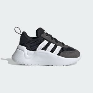 Adidas Adifom 70s Comfort Closure met Elastische Veters Kids Core Black / Cloud White / Grey Six (IG4312)