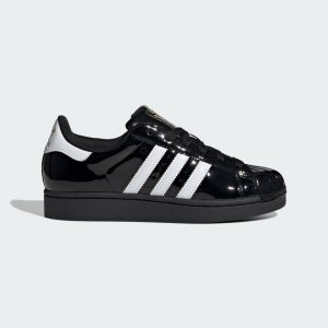 Adidas Superstar II Sneakers Core Black / Cloud White / Gold Metallic (JS4009)