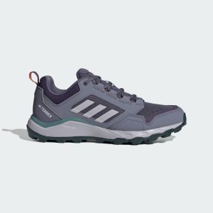 Adidas Tracerocker 2.0 Trail Running Aurora Plum / Glory Grey / Semi Impact Orange (JR5287)
