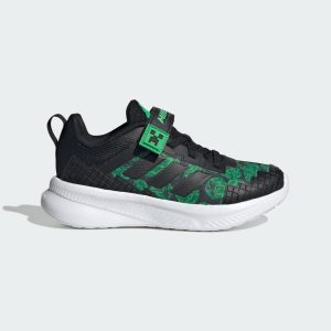 Adidas ADIDAS MINECRAFT FORTARUN 4.0 KINDERSCHOENEN Core Black / Core Black / Cloud White (JR1943)