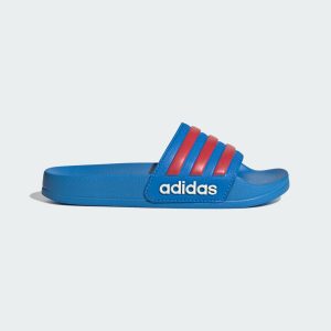 Adidas ADILETTE SHOWER SLIPPERS Purple Burst / Bliss Pink / Semi Ice Tangerine (JS2525)
