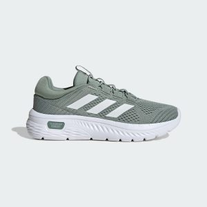Adidas Cloudfoam Comfy Elastic Silver Green / Cloud White / Silver Green (JR5514)