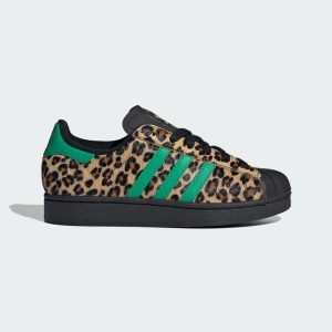 Adidas Superstar II Core Black / Court Green / Gold Metallic (JP8165)