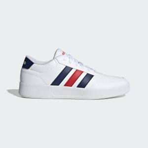 Adidas Breaknet 3.0 Cloud White / Dark Blue / Better Scarlet (JR3548)