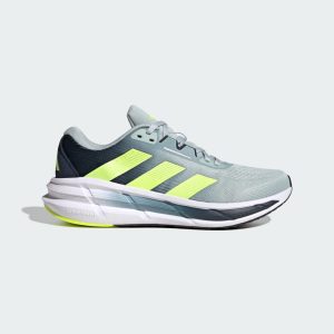 Adidas Questar 3 Hardloopschoenen Wonder Silver / Hi-Res Yellow / Aurora Ink (JQ5085)