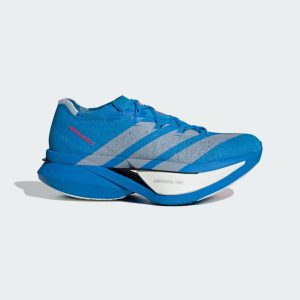 Adidas ADIZERO PRIME X3 STRUNG Hardloopschoenen Solar Blue / Silver Metallic / Lucid Red (JQ0615)