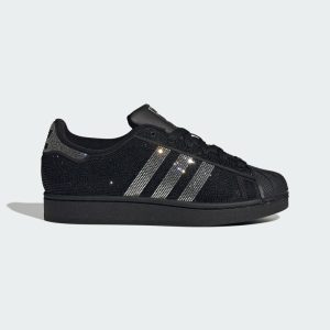 Adidas Superstar II Core Black / Silver Metallic / Off White (IH4200)