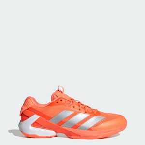 Adidas Adizero Ubersonic 5 Tennisschoenen Lucid Orange / Silver Metallic / Core Black (JR1734)