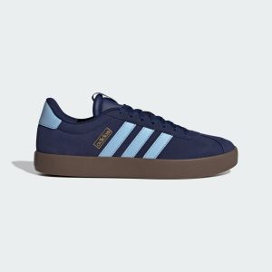 Adidas VL Court 3.0 Dark Blue / Clear Sky / Gold Metallic (JP7537)