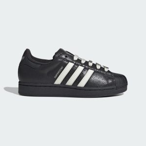 Adidas SUPERSTAR II SNEAKERS Carbon / Off White / Silver Metallic (IH1628)
