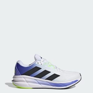 Adidas Questar 3 Hardloopschoenen Cloud White / Core Black / Cobalt Blue (JI4616)